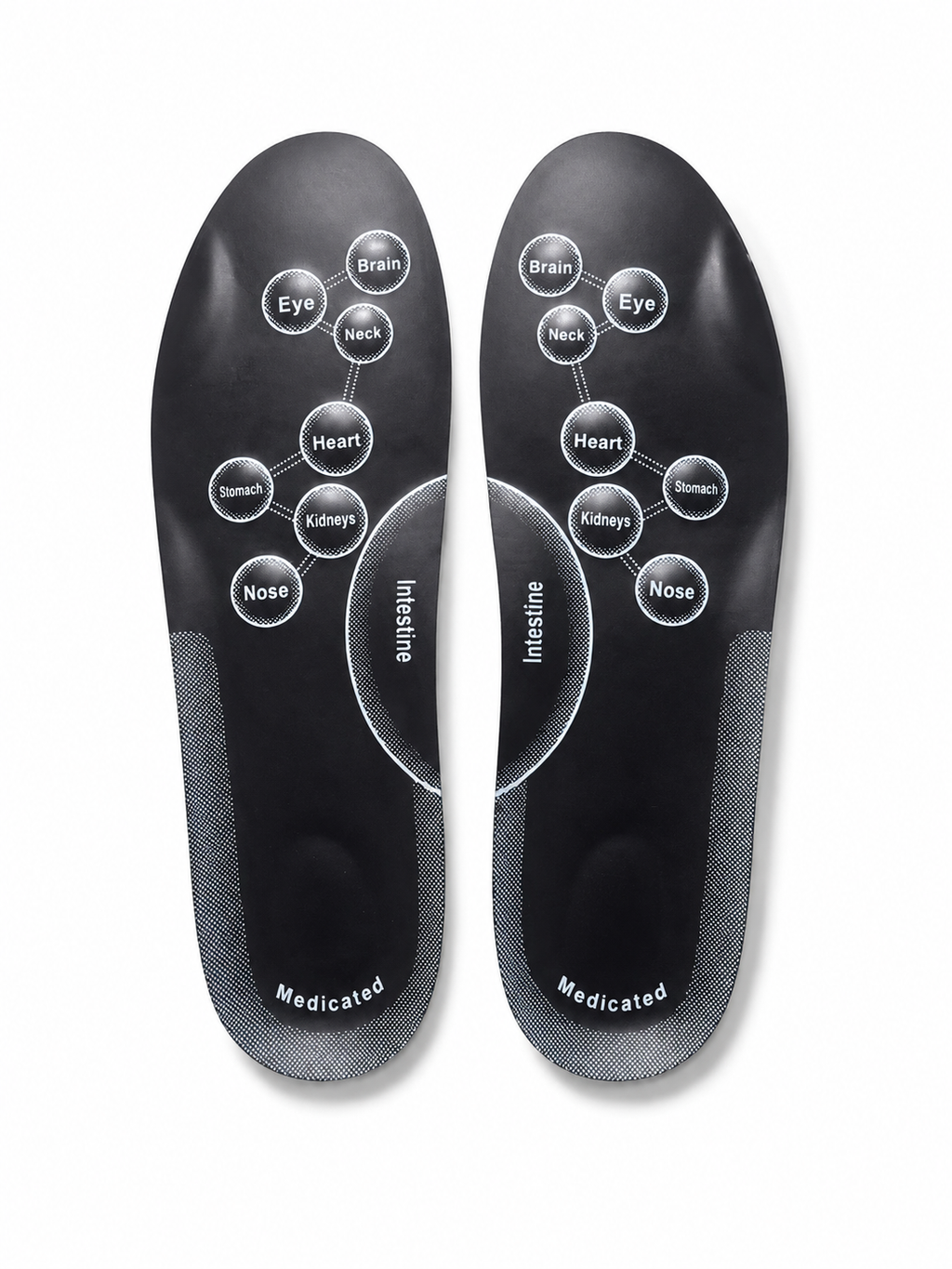ZAVIO Acupressure Reflexology Medicated Insole