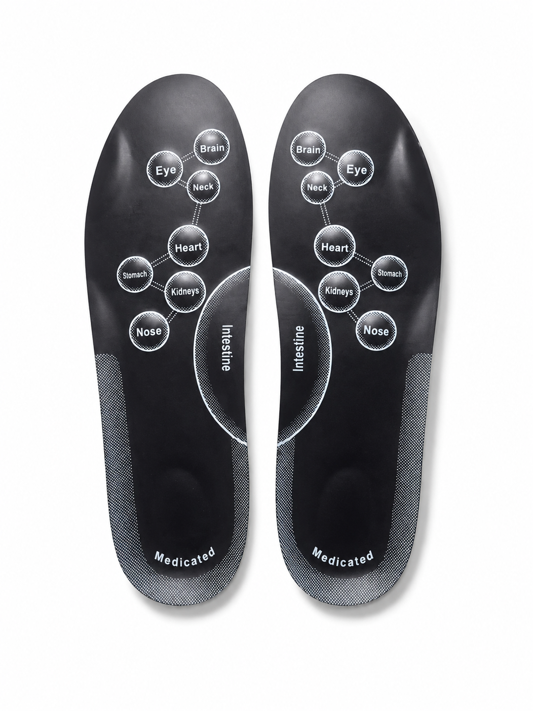 ZAVIO Acupressure Reflexology Medicated Insole